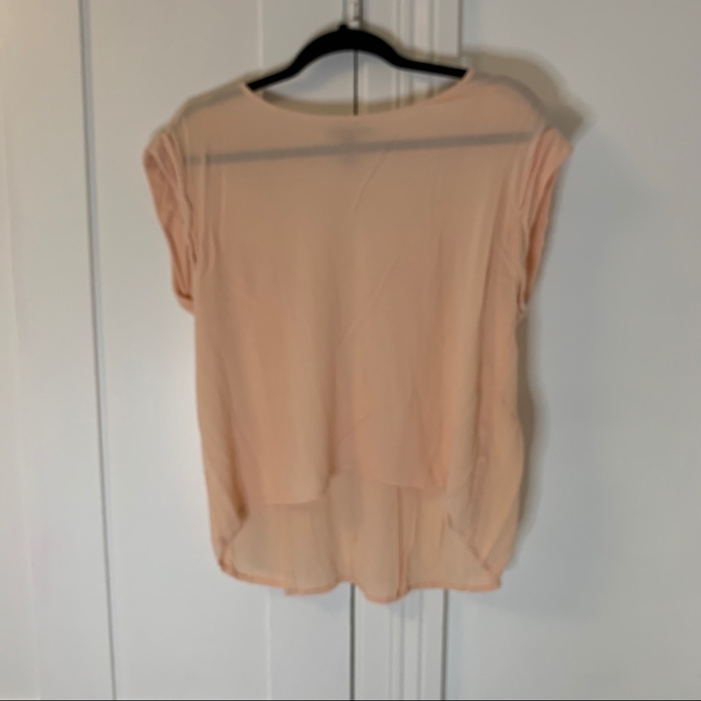 Lace Back Blouse